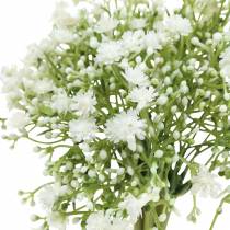 Artikel Gypsophila Schleierkraut künstlich Weiß 6 Stiele H28cm