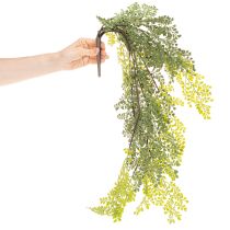Artikel Künstlicher Farnzweig aus Kunststoff Grün 80cm für Innenbereich