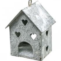 Artikel Weihnachtsanhänger Metall Haus Shabby Chic H9,5cm 3 St