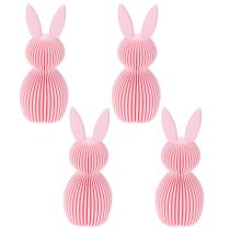Artikel Dekohasen Kunststoff Rosa 11 cm Tischdekoration Set 4 Stück