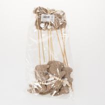 Artikel Osterhase Deko Figur für frühlingshafte Dekorationen und saisonale Akzente 42cm 8St