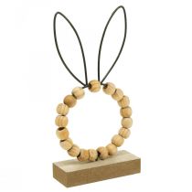 Artikel Hasen Deko Tischdeko Ostern Holzperlen Deko Rost Ø6,5cm 6 St