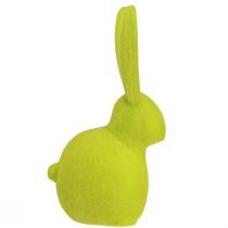 Artikel Sitzende Osterhasen beflockt bunt 13 cm Kunststoff 8er-Set