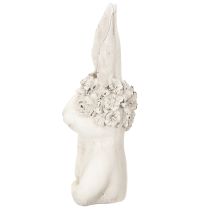 Artikel Deko Hase mit detailreicher Gestaltung für zeitlose Frühlings und Osterideen 34cm