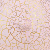 Artikel Hasenkopf Deko Ostern Rosa Gold Krakelee 10x11x28cm