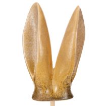 Artikel Keramik Gartenstecker Hasenohren Set 29cm braun 4 Stück für Osterdeko
