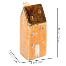 Artikel Keramik-Dekohäuser 10 cm 3er-Set handbemalt für Innenbereich