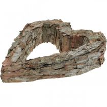 Artikel Dekoherz offen aus Pinienrinde 30×24 cm Natur braun-rot