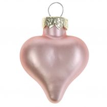 Artikel Baumschmuck Herz Rosa aus Glas 3cm 20 St