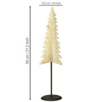Artikel Holz Tannenbaum Weihnachtsdeko Paulownia Natur H54cm