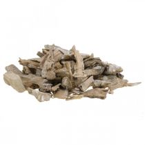 Artikel Wurzelholz Deko Holz Weiß gewaschen, Natur 4-12cm 450g