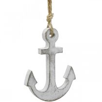 Anker Deko, Maritime Sommerdeko, Hängedeko Holz 12cm 5St