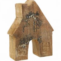 Artikel Holzhaus Deko Weihnachtshaus Holzhäuschen Deko Holzaufsteller H10cm