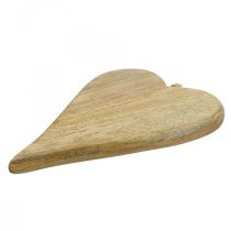 Holzherz Dekohänger Herz Holz Deko zum Hängen Natur 26cm