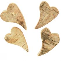 Artikel Holzherzen Streuer Herz Birkenherzen Natur 6×4cm 16 St