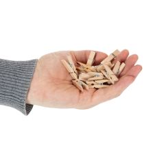 Artikel Holzklammer Mini Wäscheklammer Deko Klammer 3,5cm 50 St