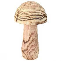 Artikel Holzpilz zum Stellen Deko Pilz Holz Paulownia Ø15cm H28cm