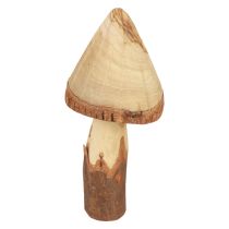 Artikel Holzpilze Deko Pilze Holz Deko Natur Tischdeko Herbst Ø14cm H36cm