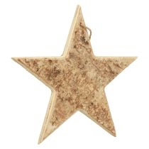 Artikel Holzstern Dekohänger Ø20cm aus Birkenrinde, naturbelassen