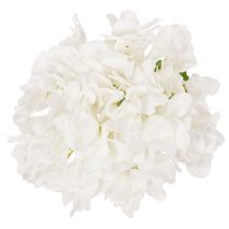 Artikel Künstliche Hortensie mit langem Stiel 48cm Weiß für Wohnraumdekoration