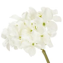 Artikel Künstliche Hortensie Weiß 80cm aus Polyester für Wohn- und Tischdekoration 2 Stück
