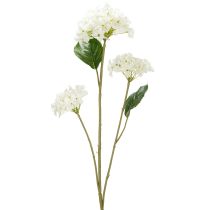 Artikel Künstliche Hortensie Weiß 80cm aus Polyester für Wohn- und Tischdekoration 2 Stück