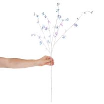 Artikel Künstlicher Blütenzweig mit irisierenden Blüten 98 cm
