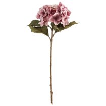 Artikel Hortensie künstlich Realistische Seidenblumen Rosa 52cm