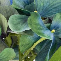 Artikel Künstliche Hortensie Blau Grün Einzelstiel 53 cm Polyester