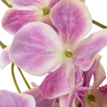 Artikel Hortensie Kunstpflanze 110 cm zartrosa 2 Stück Polyester