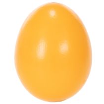 Artikel Ausgeblasene Hühnereier Orange-Apricot 5cm 10 Stk für DIY und Osterdekoration