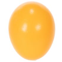Artikel Ausgeblasene Hühnereier Orange-Apricot 5cm 10 Stk für DIY und Osterdekoration