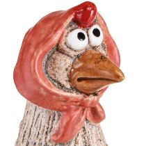 Artikel Keramik-Deko-Hühnerset Hahn und Henne 20/22cm Osterdekoration