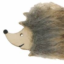 Herbstdeko Igel mit Fell 7cm 24St