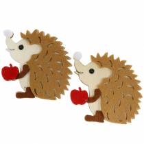 Herbstdeko zum Streuen und Basteln Igel 8cm 6St