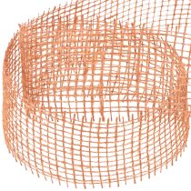 Artikel Juteband Gitterstruktur 5cm x 40m Terracotta für Dekoration und Verpackung