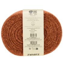 Artikel Juteband Rotorange Gitterband Jute ökologisch Terracotta 5cm 40m