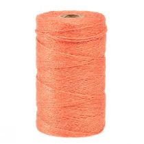 Artikel Juteband Jutekordel Jute Band Orange Ø2mm 200m