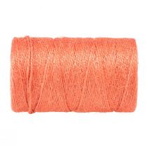 Artikel Juteband Jutekordel Jute Band Orange Ø2mm 200m