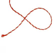 Artikel Jutekordel Rot-Natur Ø2,5mm 200m aus 100% Jute