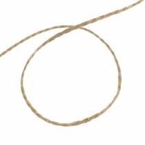 Artikel Juteschnur Natur 1mm x 200m auf Papprolle für Dekoration und Garten