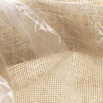 Artikel Geschenktasche aus Jute 13,5×11×25cm in Naturfarben mit Kordel