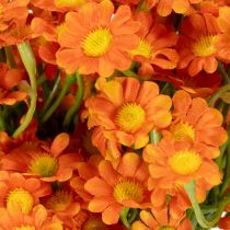 Artikel Kunstblumenbund Kamille 27 cm in Orange, 3 Stück
