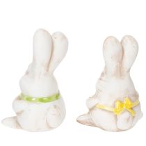 Artikel Osterhasen-Figuren aus Keramik 11 cm Handbemalt Set mit 4 St.