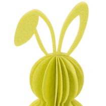 Artikel Dekorationsfigur Filzhase 20 cm, 4-teiliges Set, Gelb, Orange, Grün, Pink