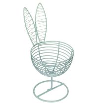 Artikel Dekofigur Draht-Hase aus Metall, 16 cm, Pastellfarben, 3er-Set