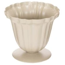 Artikel Dekoschale cremefarben Pokal Blech 10 cm