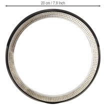 Artikel Großer Ikebana Kenzan-Ring aus Metall mit 474 Messingnadeln