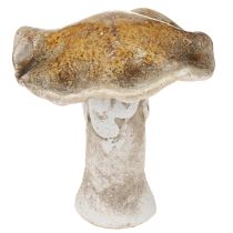 Artikel Keramik Deko Pilze Tischdeko Rot Braun Gelb H6cm 6 St