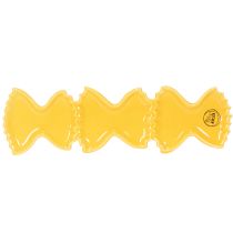 Artikel Gelbe Keramik-Dipschale in Pasta-Form 31 cm für kreative Tischdekoration